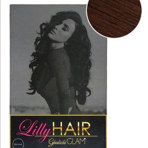 Bellami Lilly Hair Extensions - Dark Brown